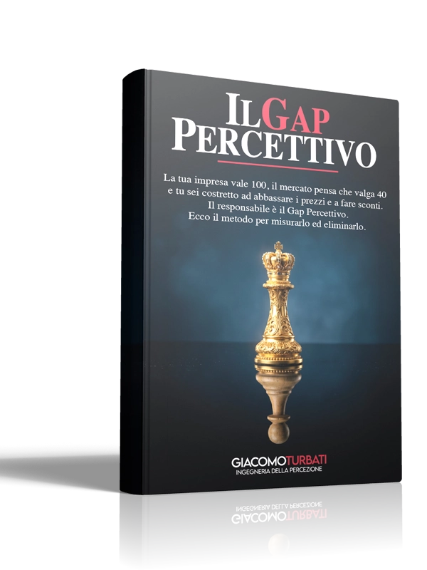 Il Gap Percettivo di Giacomo Turbati — libro sul posizionamento percettivo delle PMI italiane